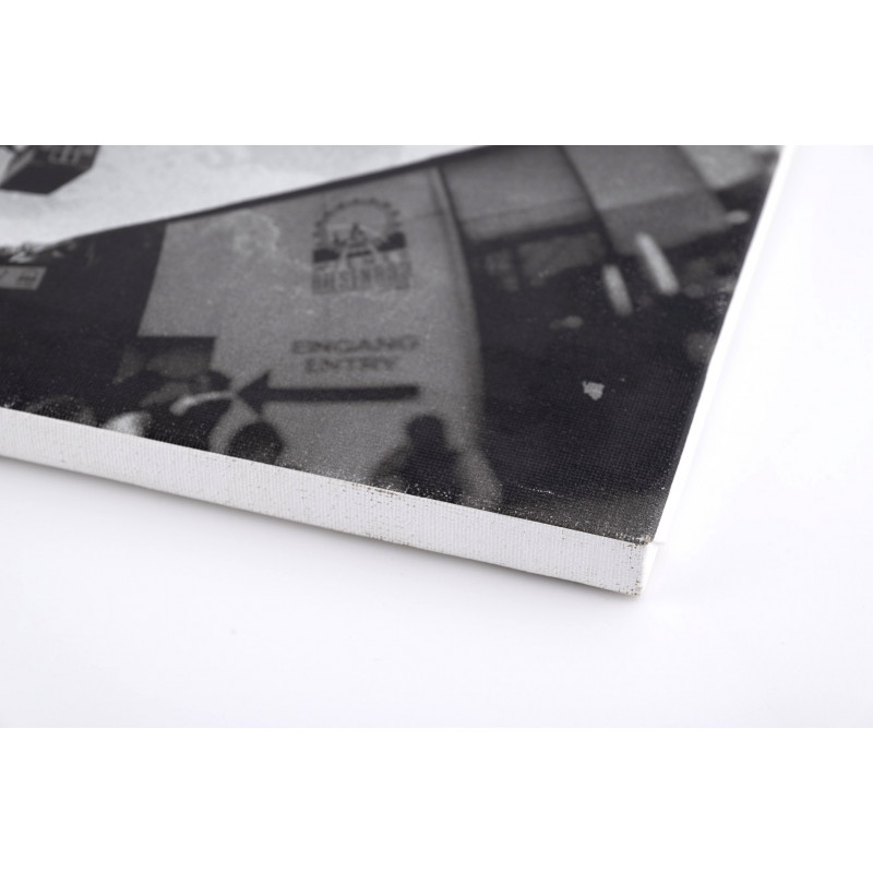 Tlač na plátno s napínacím rámom -  biely okraj