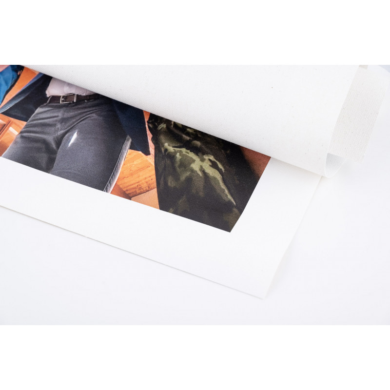 Tlač na plátno bez napnutia