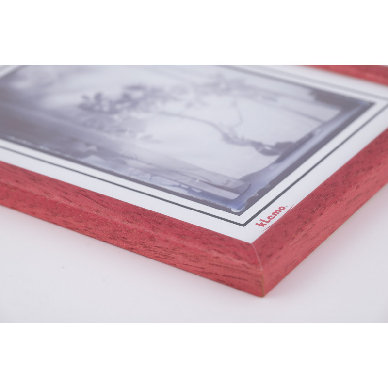 Rám drevený - ružový