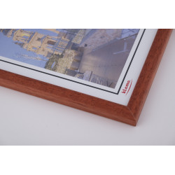 Rám drevený - škoricový 